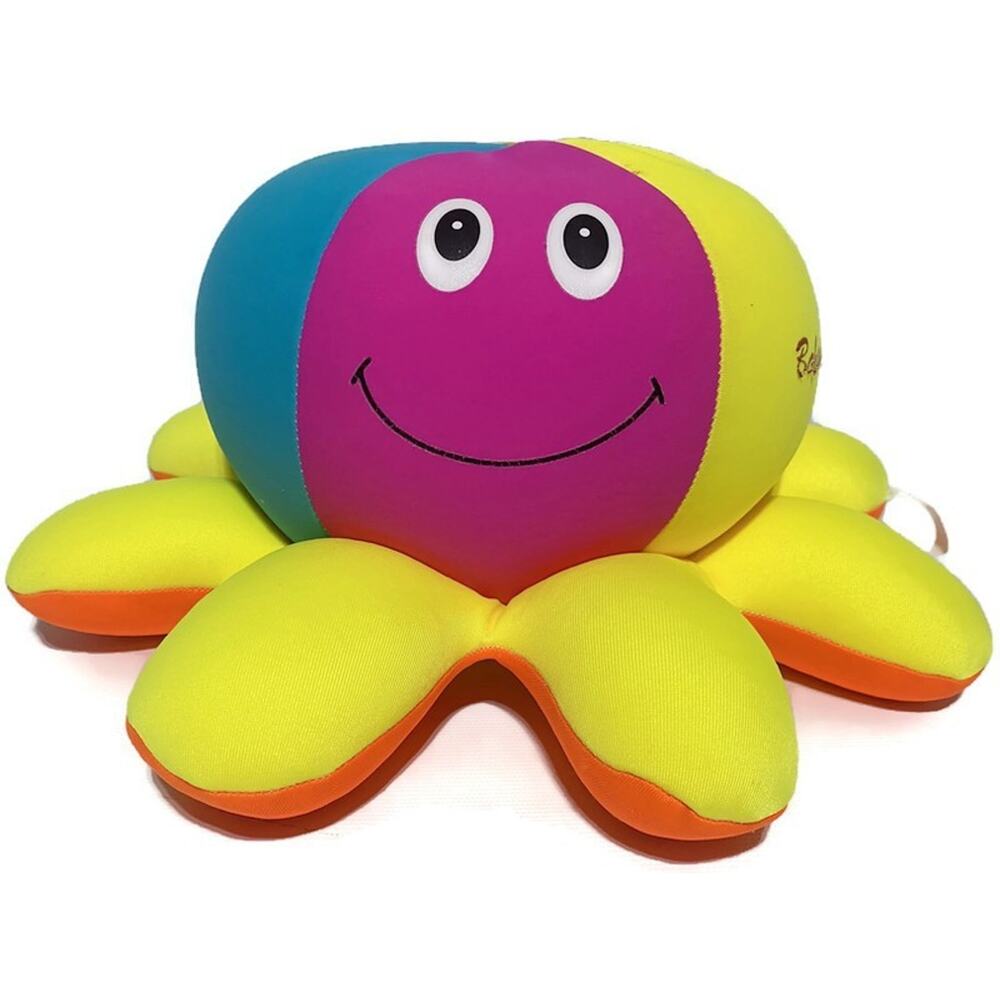 Bahama's Souvenir Octopus Plush Stuffed Sea Animal Toy 12" x 6" Multicolor